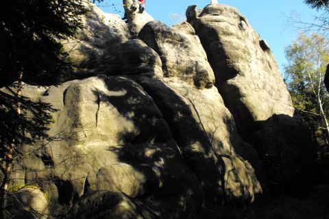 Božanovský Špičák Broumovské stěny s24 - PTTK Strzelin