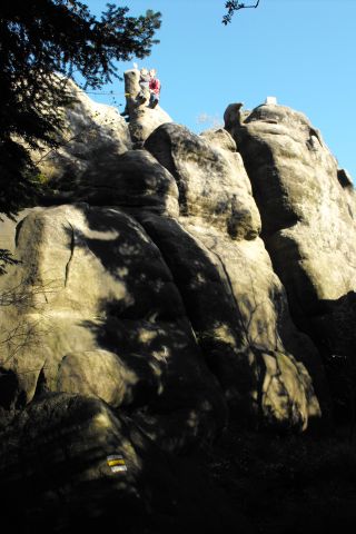 Božanovský Špičák Broumovské stěny s25 - PTTK Strzelin