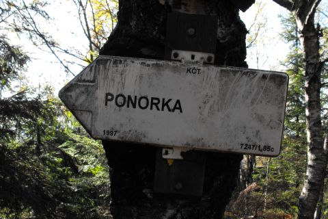 Božanovský Špičák Broumovské stěny s30 - PTTK Strzelin