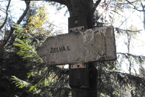 Božanovský Špičák Broumovské stěny s34 - PTTK Strzelin