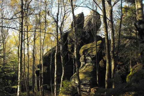 Božanovský Špičák Broumovské stěny s38 - PTTK Strzelin