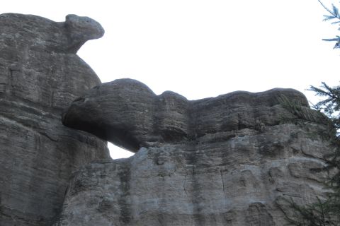 Božanovský Špičák Broumovské stěny s42 - PTTK Strzelin