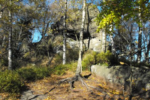 Koruna Broumovské stěny s21 - PTTK Strzelin