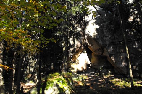 Koruna Broumovské stěny s40 - PTTK Strzelin