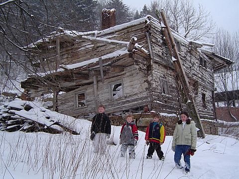 G�ry Bystrzyckie - w drodze do Huty