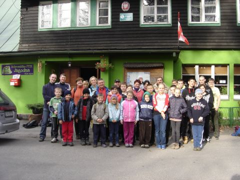 G�ry Bystrzyckie - schronisko PTTK 'Jagodna' w Spalonej s007 - PTTK Strzelin