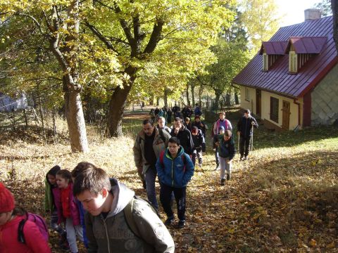 W drodze na Kamienn� G�r� s010 - PTTK Strzelin