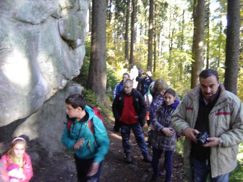 W drodze na Kamienn� G�r� s012 - PTTK Strzelin