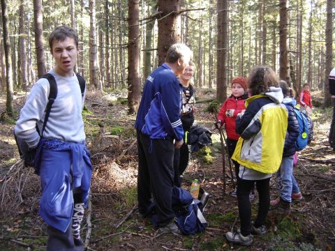 Na szczycie Wolarza s044 - PTTK Strzelin