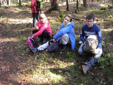 Na szczycie Wolarza s045 - PTTK Strzelin