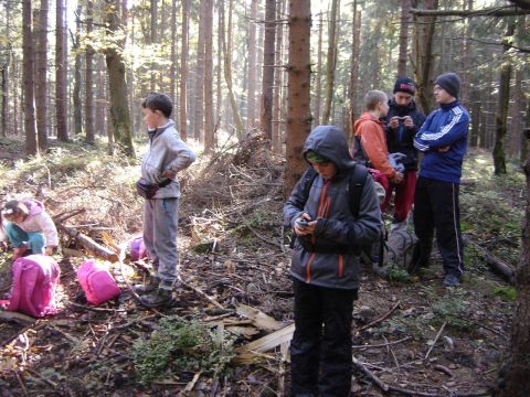 Na szczycie Wolarza s046 - PTTK Strzelin