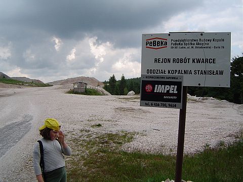 Izerskie Garby - kopalnia