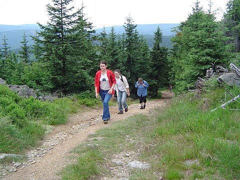 Strome podej�cie na Wysoki Kamie�