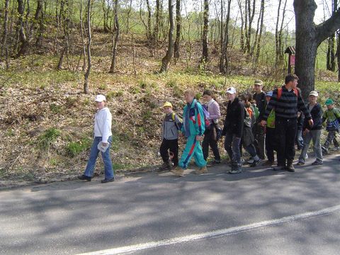 G�ry Kamienne - start rajdu z Mieroszowa s001 - PTTK Strzelin