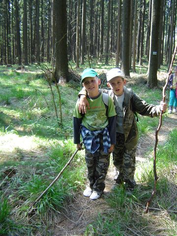 G�ry Kamienne - podej�cie na g�r� Jatki s013 - PTTK Strzelin