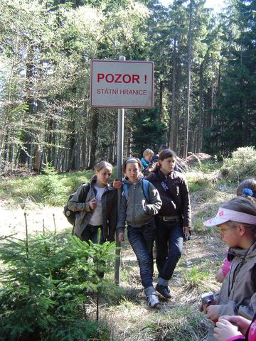 G�ry Kamienne - w drodze na Ruprechticky Spicak s101 - PTTK Strzelin