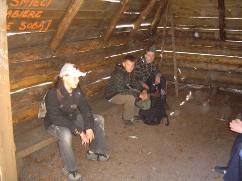 W drodze powrotnej do schroniska 'Andrzej�wka' s116 - PTTK Strzelin