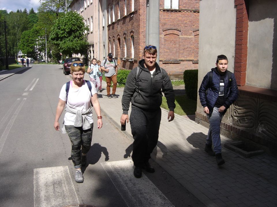 Start rajdu w Soko�owsku d007 - PTTK Strzelin