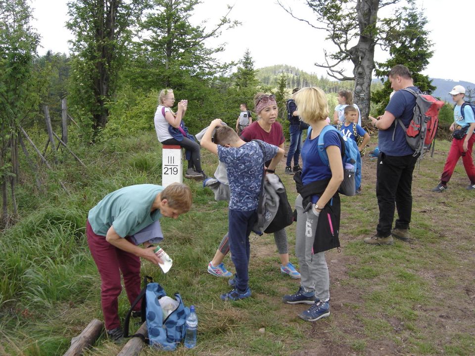 Zdobyty pierwszy szczyt - Kozina d012 - PTTK Strzelin