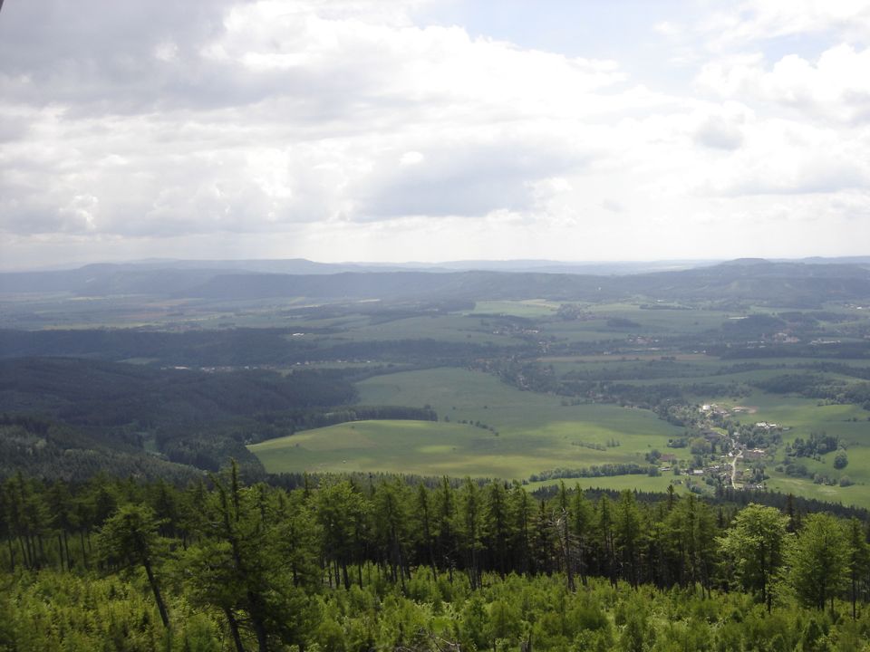 Ruprechticki Szpiczak - widok  z wie�y d002 - PTTK Strzelin