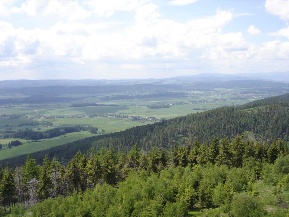 Ruprechticki Szpiczak - widok  z wie�y d004 - PTTK Strzelin