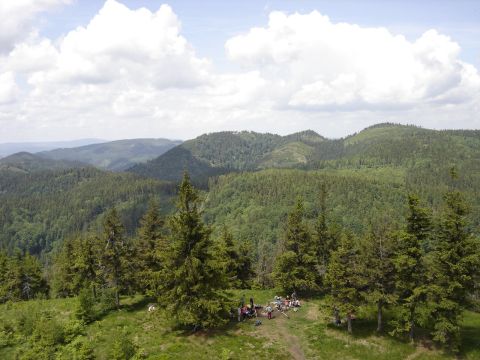 Ruprechticki Szpiczak - widok  z wie�y s006 - PTTK Strzelin