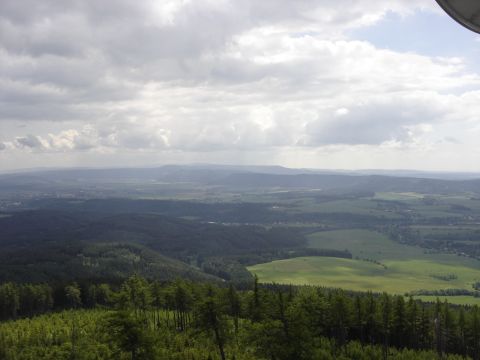 Ruprechticki Szpiczak - widok  z wie�y s015 - PTTK Strzelin