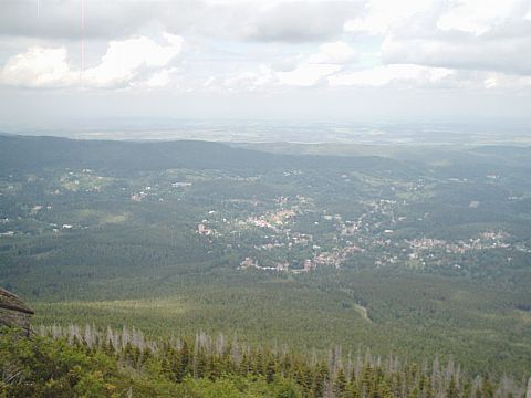 Ko�skie �by - widok na Szklarsk� Por�b�