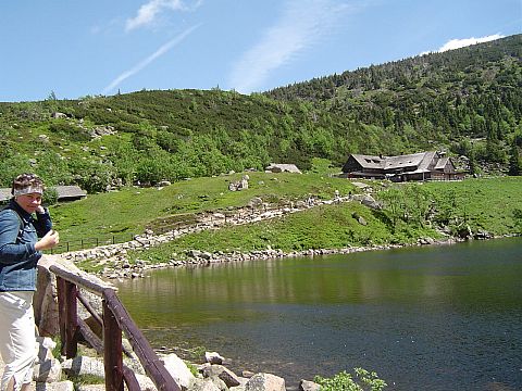 Schronisko PTTK 'Samotnia' nad Ma�ym Stawem