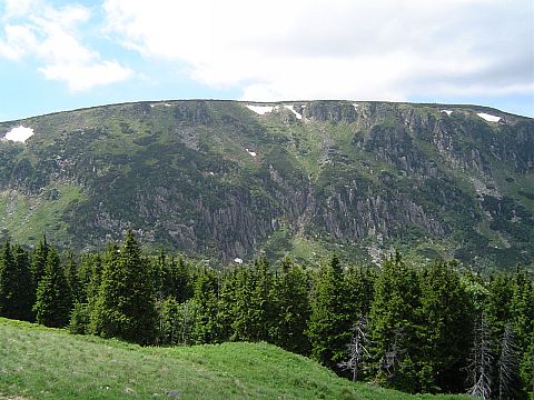 �ciana kot�a nad Ma�ym Stawem