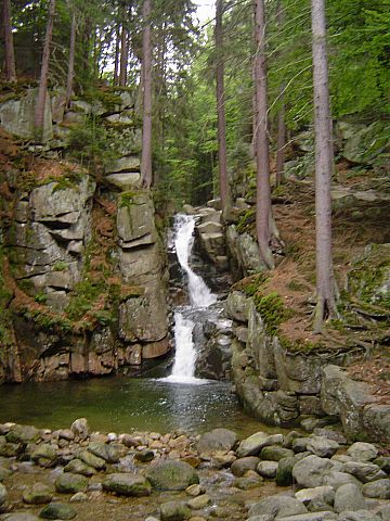 Wodospad Podg�rnej - Przesieka