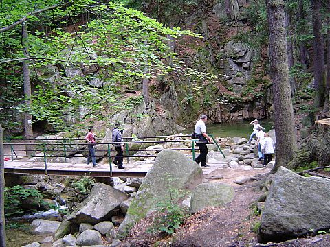 Wodospad Podg�rnej - Przesieka