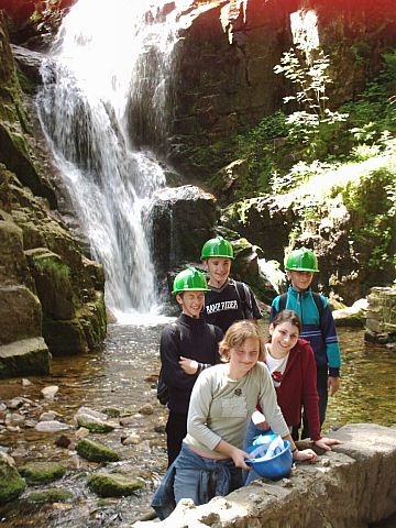 Karkonosze - Wodospad Kamie�czyka