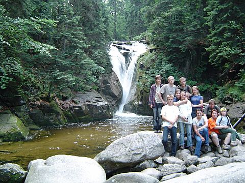 Karkonosze - Wodospad Szklarki