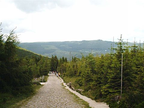 Widok na G�ry Izerskie