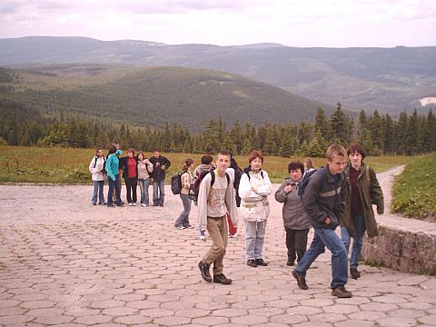 Pod schroniskiem na Hali Szrenickiej