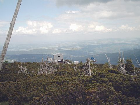 G�rna stacja wyci�gu na Szrenic�