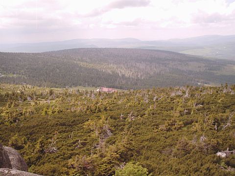 Widok ze Szrenicy na p�n-zach