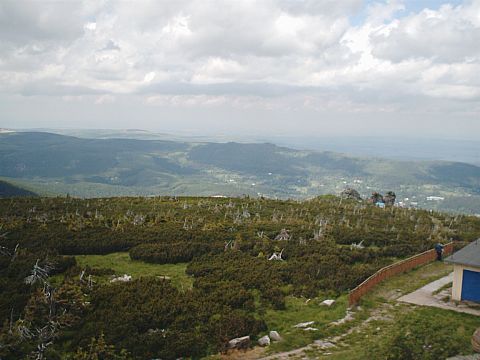 Szrenica - widok na G�ry Izerskie