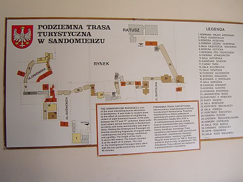 Sandomierz - podziemna trasa turystyczna