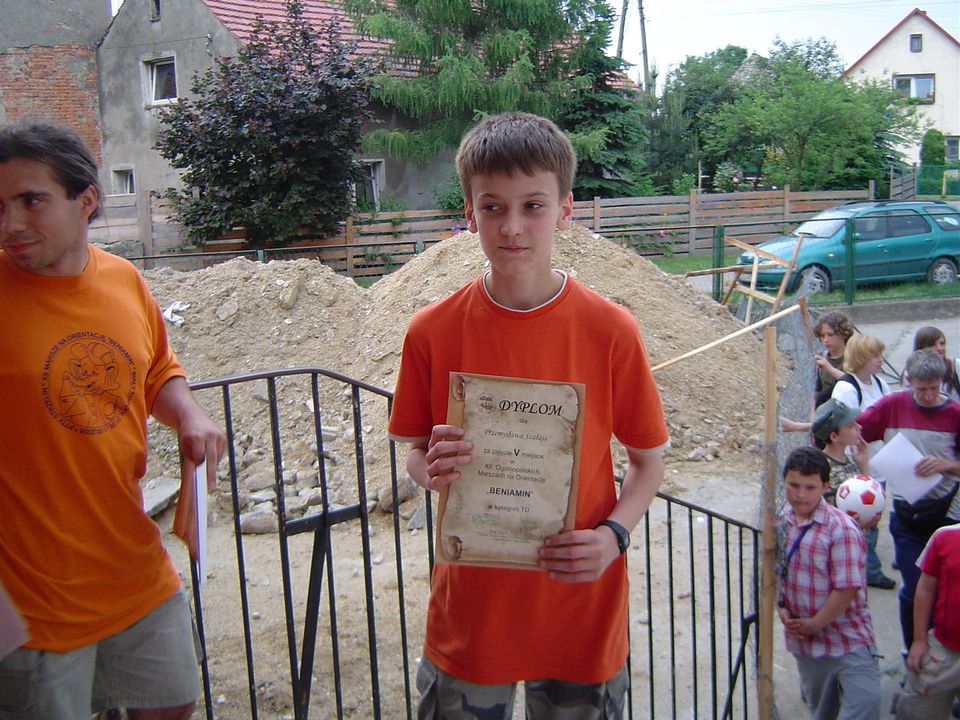 XII Ogólnopolskie Marsze na Orientację Beniamin s002 - PTTK Strzelin