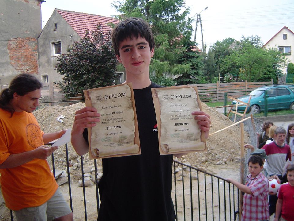 XII Ogólnopolskie Marsze na Orientację Beniamin s002 - PTTK Strzelin