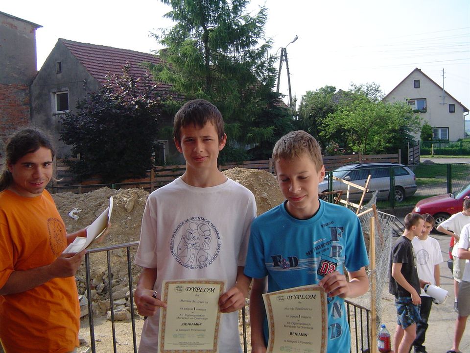 XII Ogólnopolskie Marsze na Orientację Beniamin s002 - PTTK Strzelin