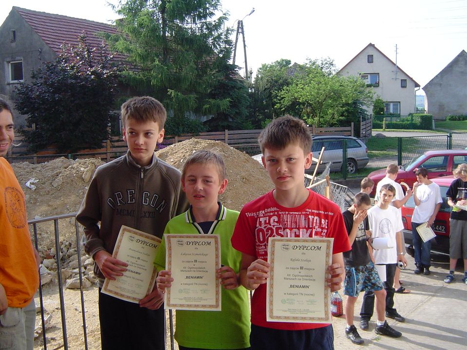 XII Ogólnopolskie Marsze na Orientację Beniamin s002 - PTTK Strzelin