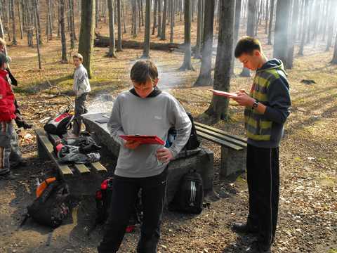 XVI Zawody na Orientacj� 'Beniamin' s008 - PTTK Strzelin