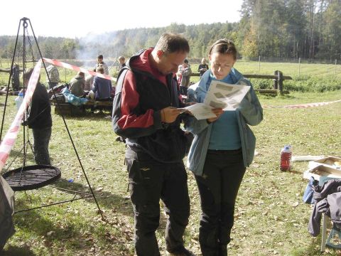 XVI Zawody na Orientacj� 'Maria' s079 - PTTK Strzelin