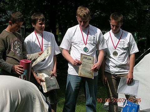 Matnia - XVI Mistrzostwa Polski w Indywidualnych Marszach na Orientację s73 - PTTK Strzelin