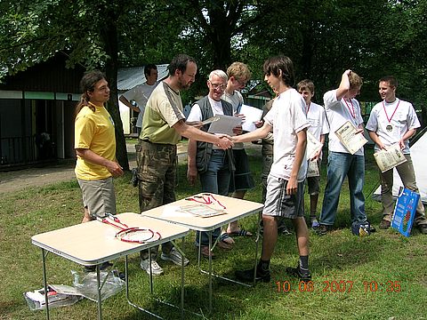 Matnia - XVI Mistrzostwa Polski w Indywidualnych Marszach na Orientację s74 - PTTK Strzelin