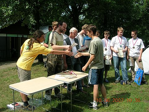 Matnia - XVI Mistrzostwa Polski w Indywidualnych Marszach na Orientację s75 - PTTK Strzelin