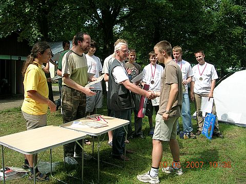 Matnia - XVI Mistrzostwa Polski w Indywidualnych Marszach na Orientację s76 - PTTK Strzelin